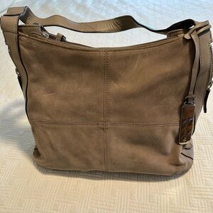 Tignanello Tan Hobo Bag